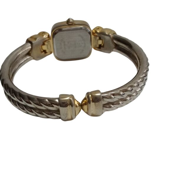 Vintage Cache Gold Toned Watch Bracelet Stye - Picture 6 of 11